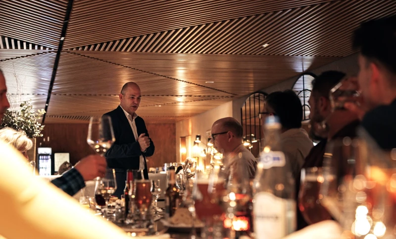 In undisturbed silence