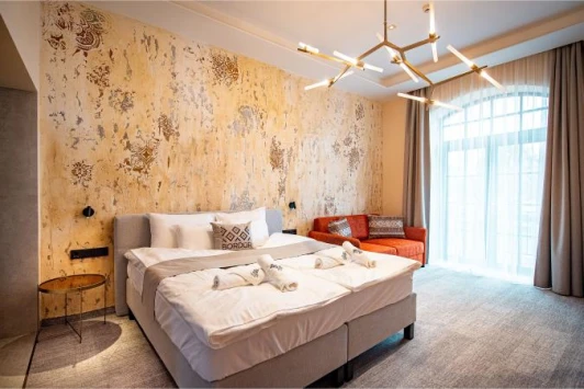 Junior suite with panoramic view